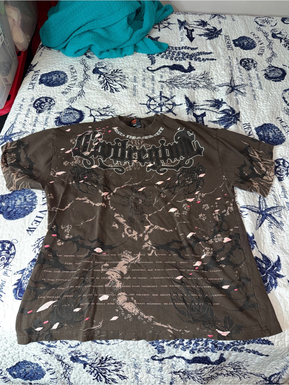 Brown Graphic Men's Short-Sleeve Tee